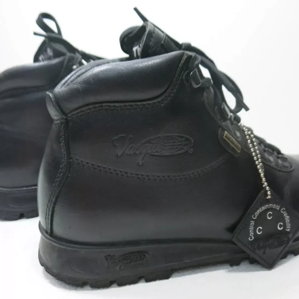 Vasque Sundowner GTX Leather Rubber Work Boots Footwear Men's Work Sz 6